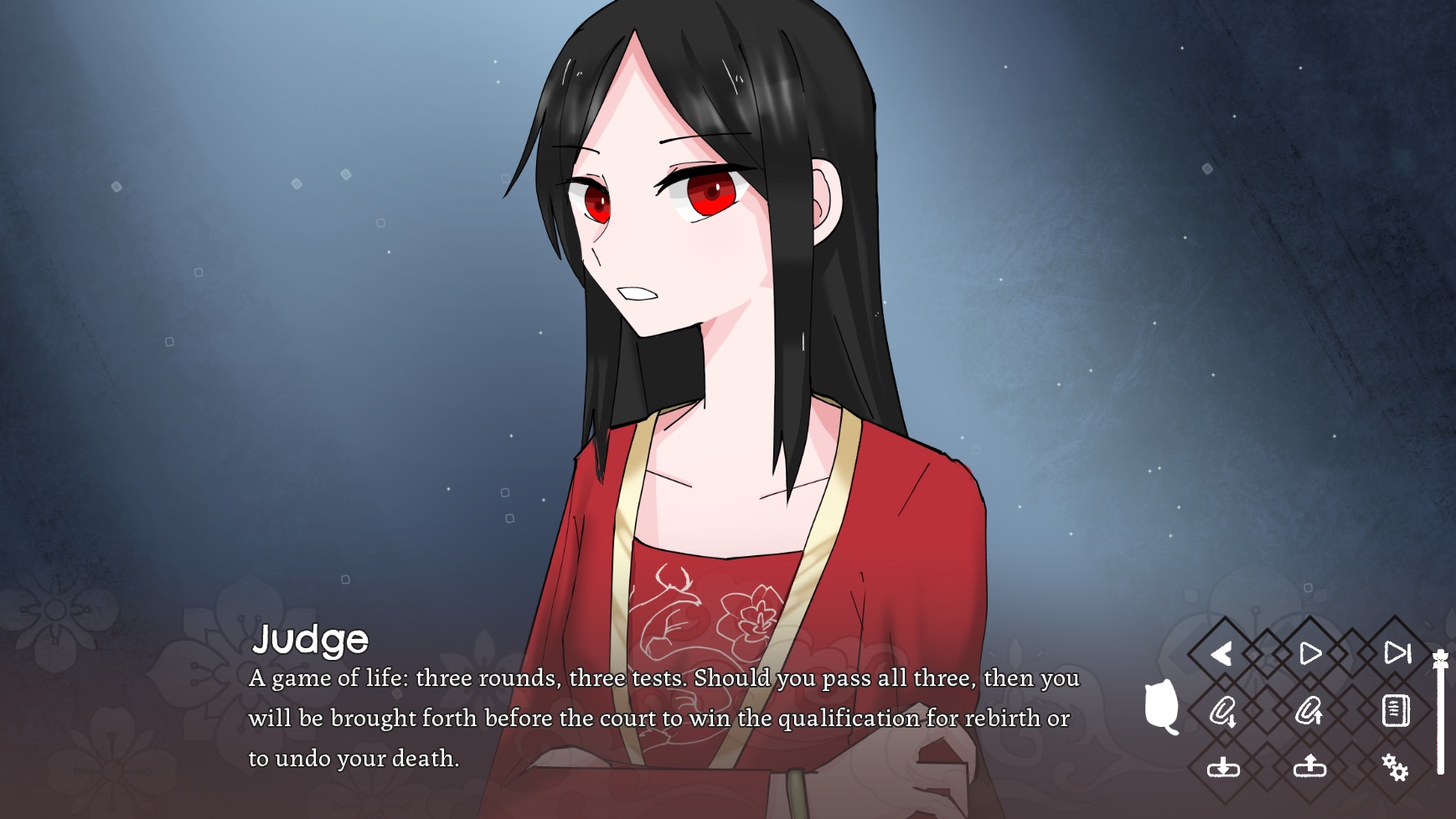 The Final Prize is Soup horror yuri visual novel, video game screenshot