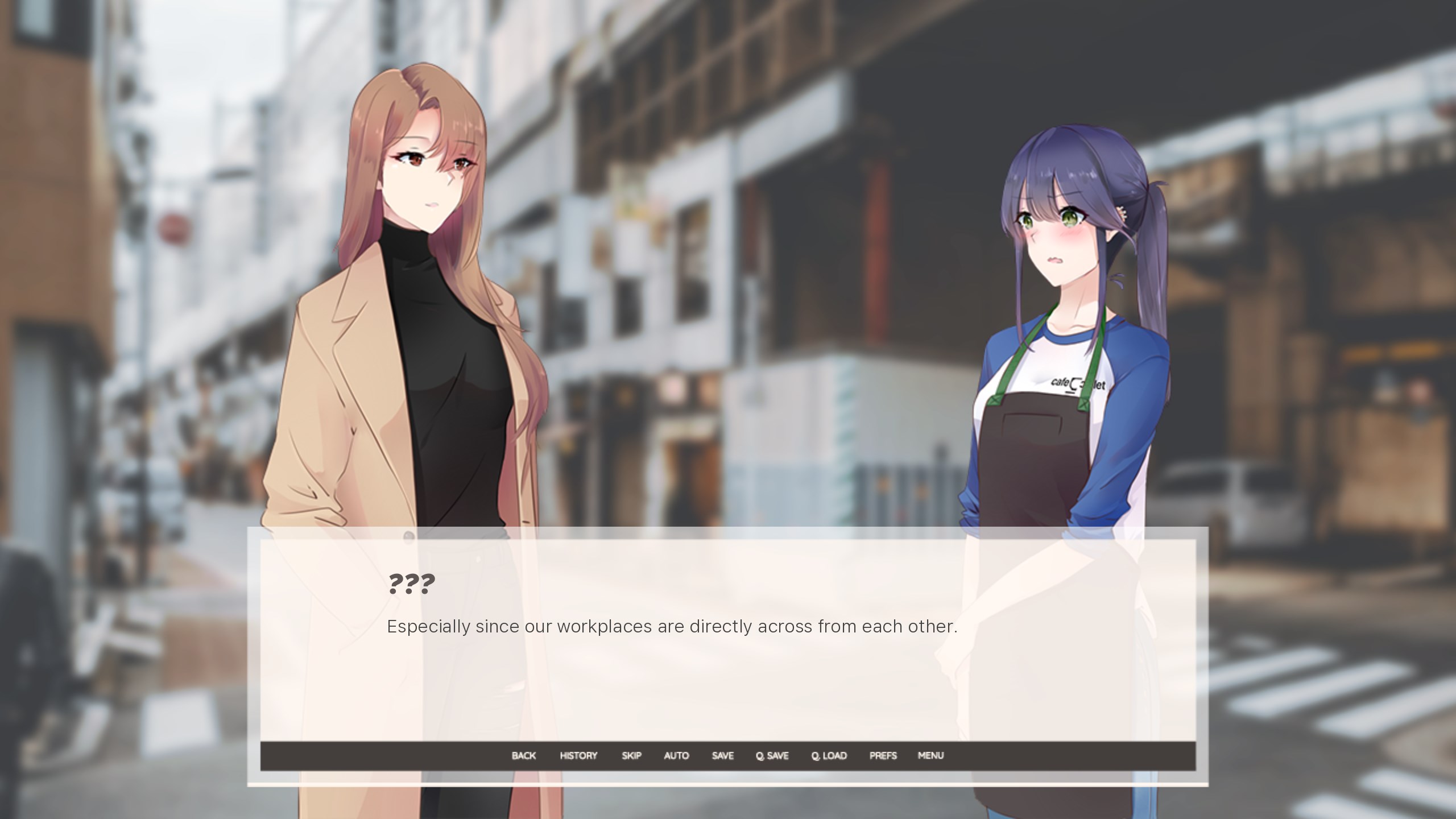 Adult Life Yuri Bundle by Team ANPIM yuri visual novel, video game screenshot