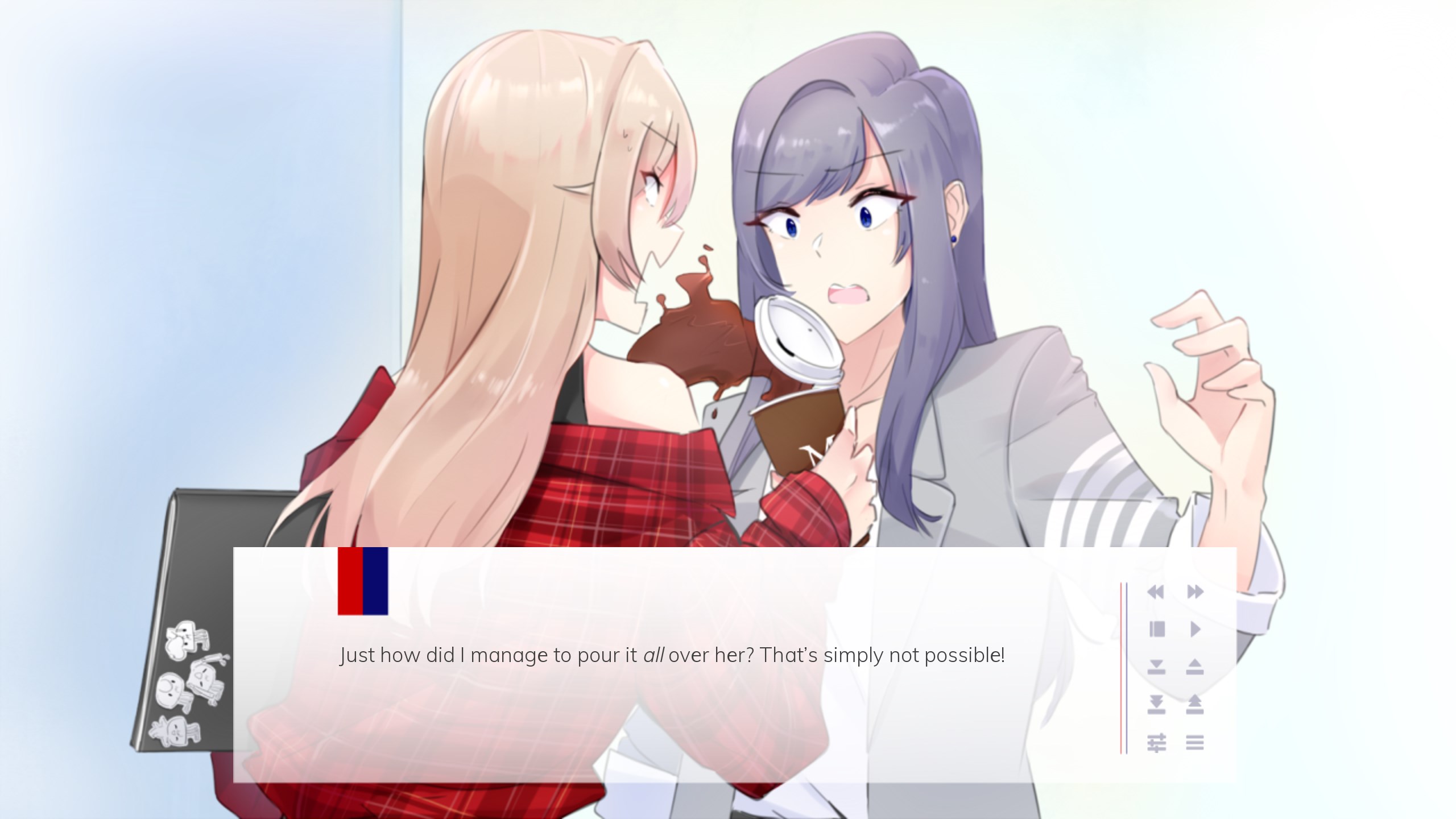 Adult Life Yuri Bundle by Team ANPIM yuri visual novel, video game screenshot